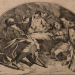 C. Maratta 1625-1713 Adorazione del Bambino sec XVII